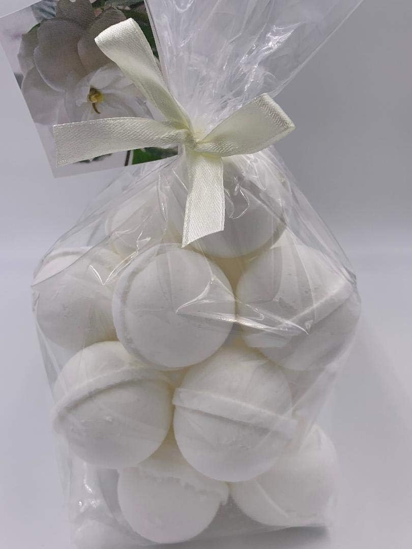 Spa Pure Vanilla Lace Bath Bombs: USA Made with Shea, Mango and Cocoa Butter, Ultra Moisturizing, Great for Dry Skin, All Skin Types (14 Count) Pack of 1