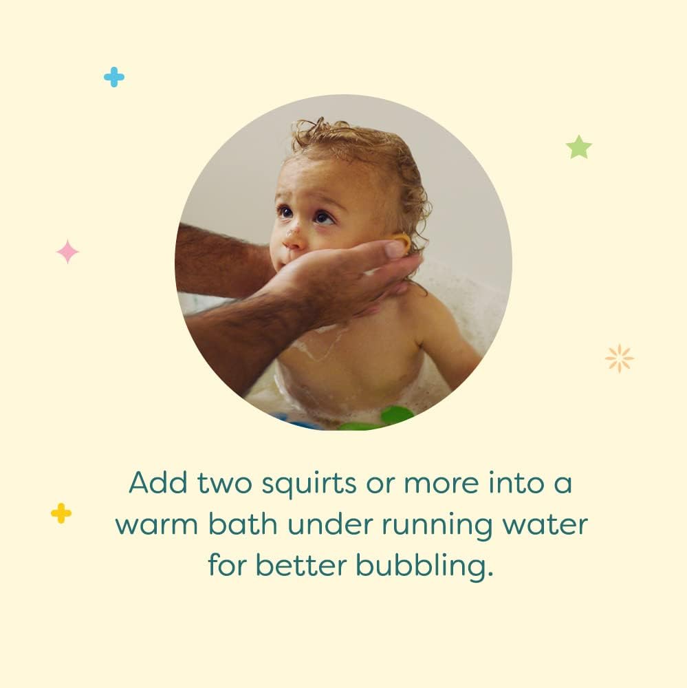 Babyganics Bubble Bath, Gently Cleanses, Fragrance Free, 20 Fl Oz (Pack of 2), Packaging May Vary