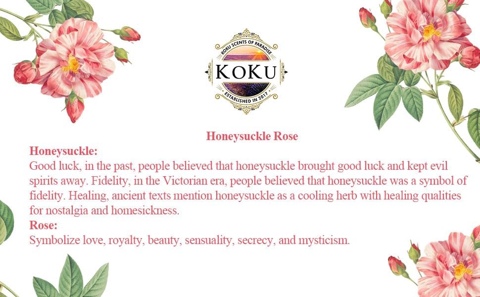 Honeysuckle Rose Air Freshener - Room Spray - Odor Eliminator - Deodorizer - Car Air Freshener - Home Spray - Linen Spray - Fabric Refresher - Non-Toxic - Alcohol Free - Made in USA (4 Oz)