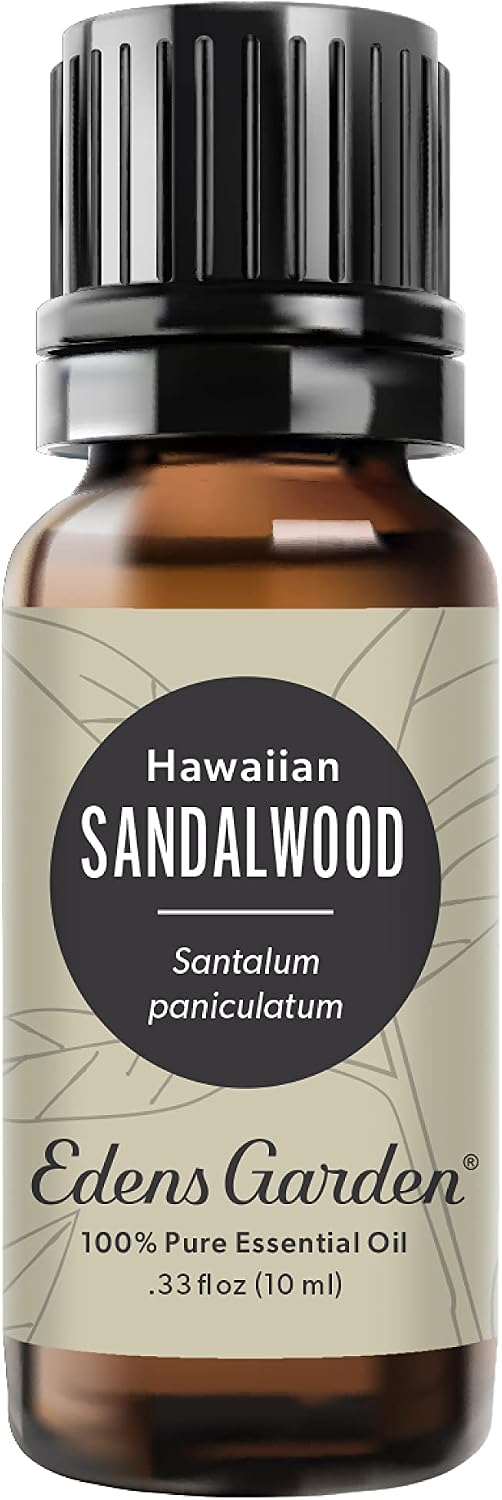 Edens Garden Sandalwood- Hawaiian Essential Oil- 100% Pure 10 ml (.33 oz)