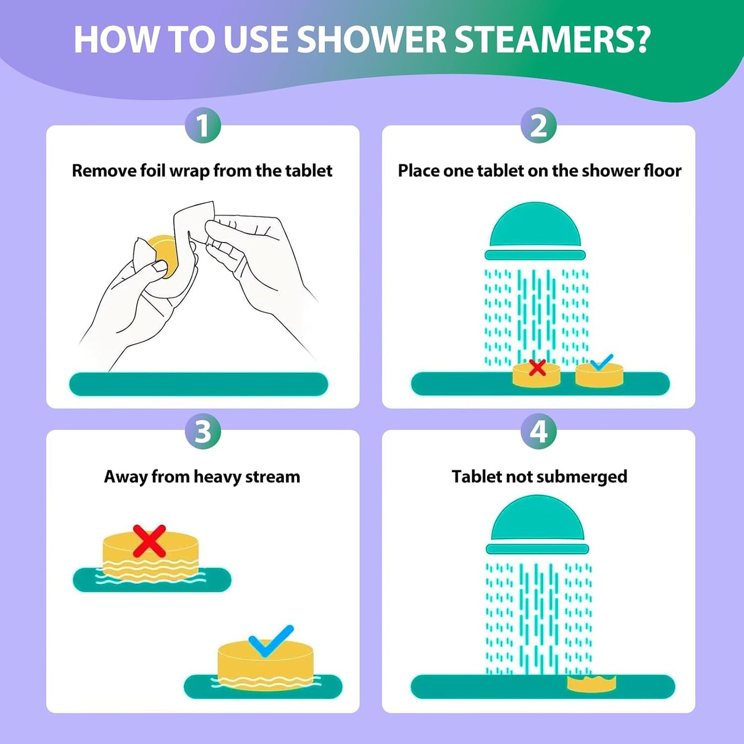 Shower Steamers Aromatherapy -12 Pack Birthday Gifts for Women Men, Mothers Day Gifts, Shower Bombs with Essential Oils, Eucalyptus for Shower, Nasal Relief, Self Care Home Spa Gifts for Mom, Her