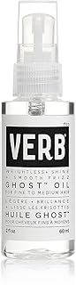 VERB Ghost Oil - Weightless Hair Oil for Fine to Medium Hair - Smooths Frizz, Adds Shine - No Parabens, Gluten or Harmful Sulfates