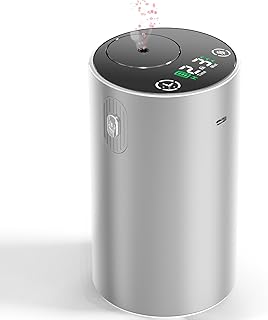 Waterless Essential Oil Diffuser,Rechargeable Aromatherapy Diffuser,Mini Scent Air Machine,Automatic Shut-Off,20ml Capacity Long-Lasting Endurance,7 Adjustable Mist Levels for Home,car,Room,Office