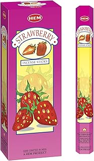 Strawberry - Box of Six 20 Gram Tubes - HEM Incense