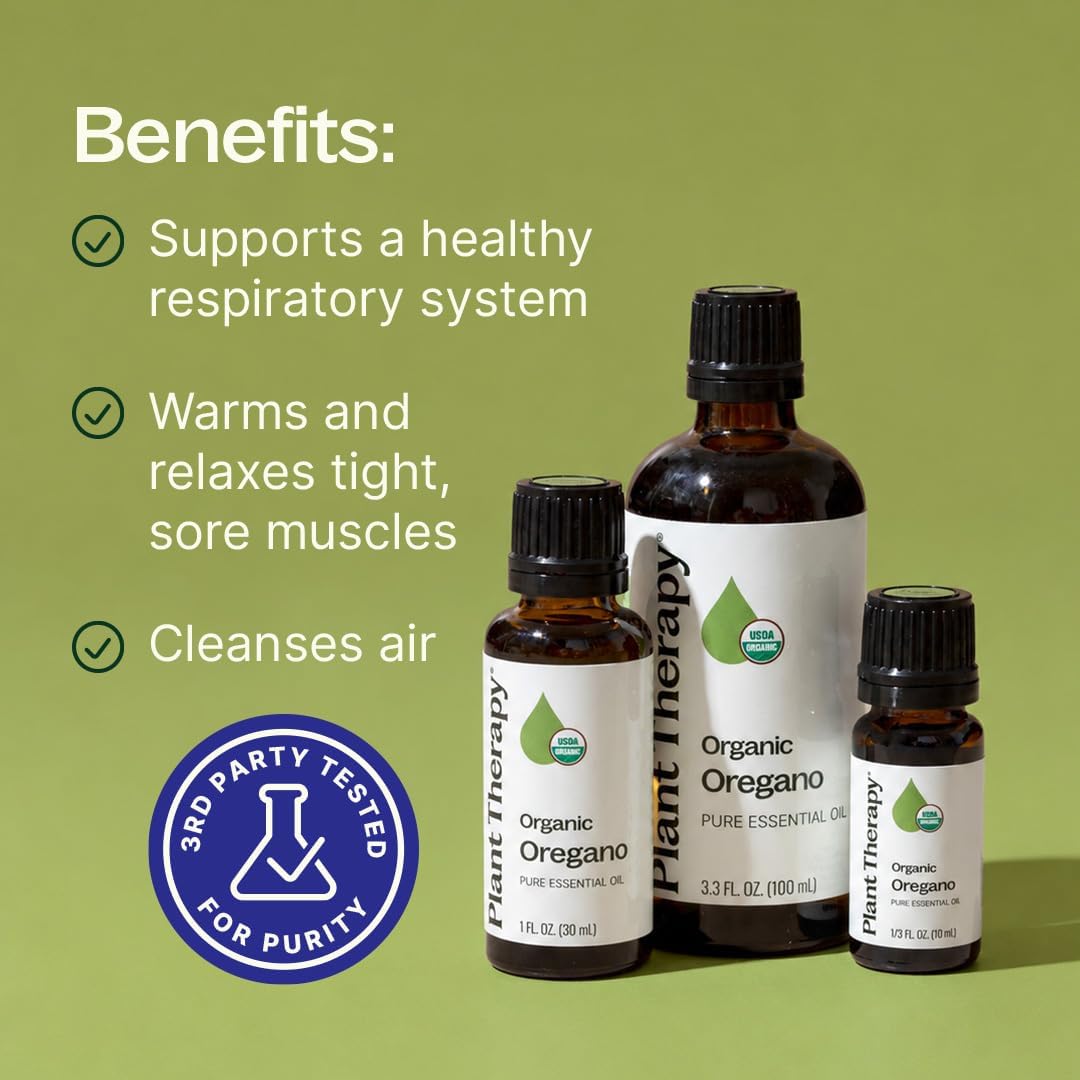 Plant Therapy Organic Oregano Essential Oil