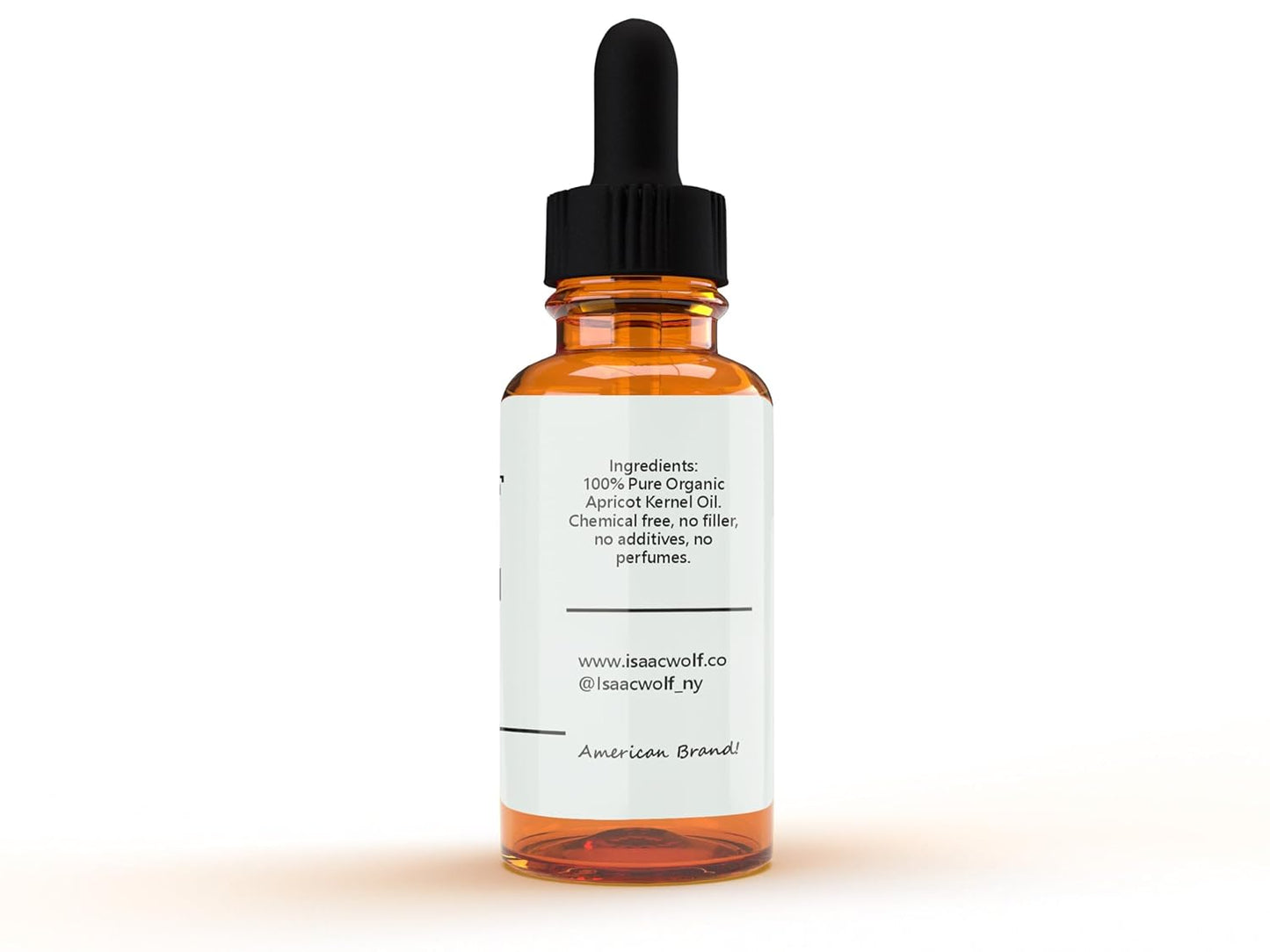 Organic Apricot Kernel Oil for Face Hair Anti-aging 2 FL OZ 60 mL