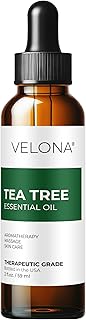 Tea Tree Essential Oil by Velona - 2 Fl Oz | Therapeutic Grade for Aromatherapy Diffuser Undiluted