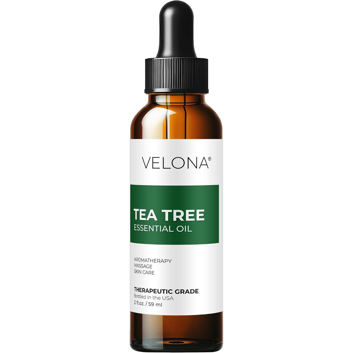 Tea Tree Essential Oil by Velona - 2 Fl Oz