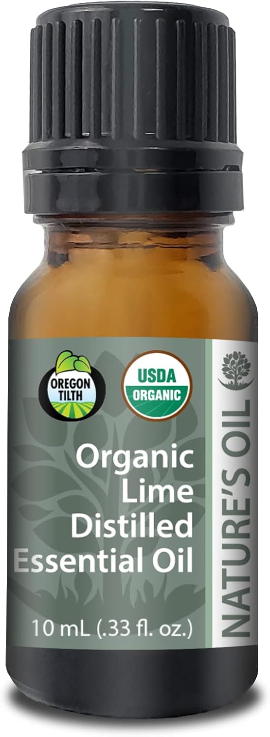 Best Lime Essential Oil Pure Certified Organic Therapeutic Grade 10ml