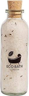 Eco Bath London Dead Sea Salt Bath Soak - Lavender, Mineral Rich Magnesium and Relaxation - 10.6 oz - 100% Natural, Relaxing Spa Bath Soak for Stress Relief, Self Care Gift for Women and Men