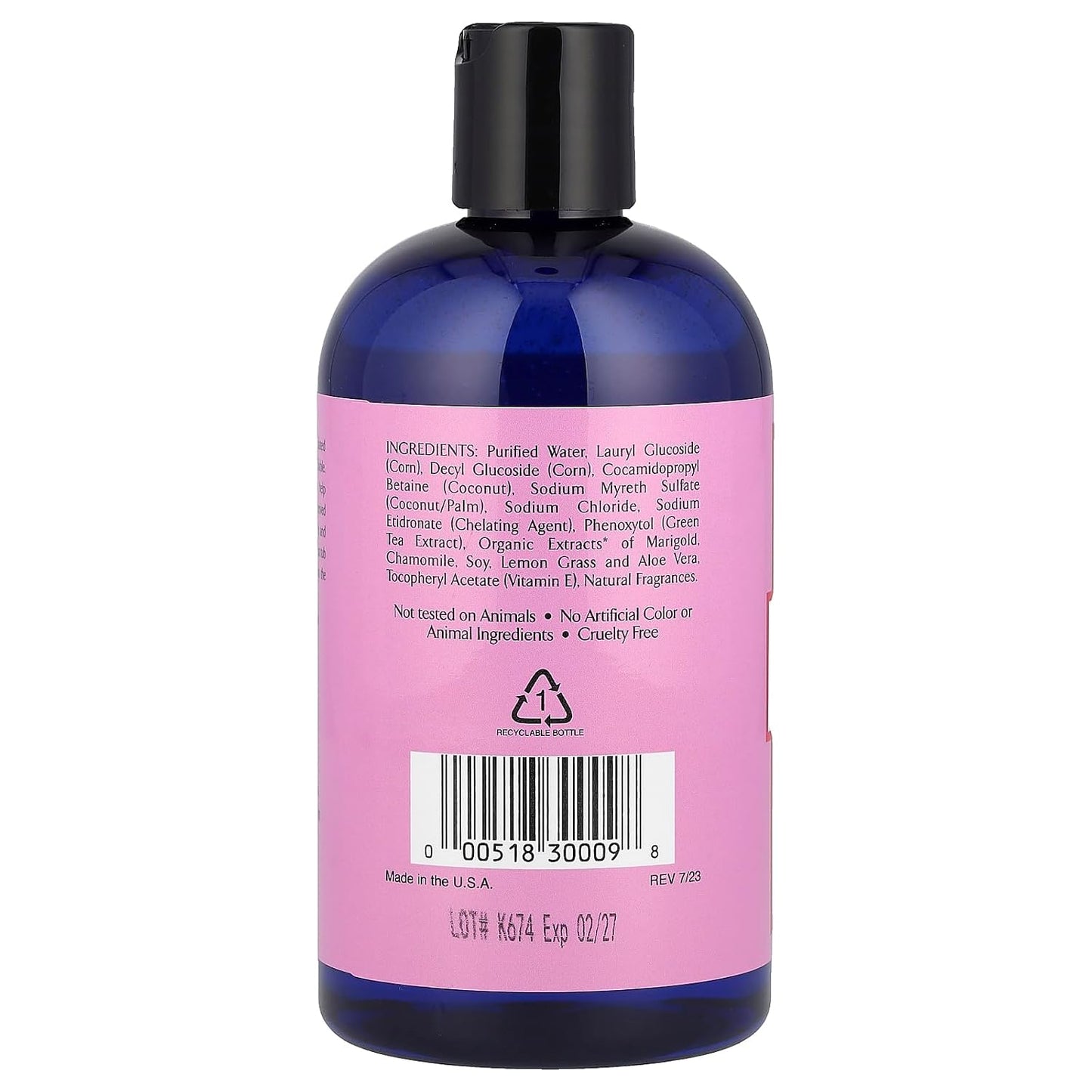 Rainbow Research Lavender & Chamomile Bubble Bath - 12 Oz