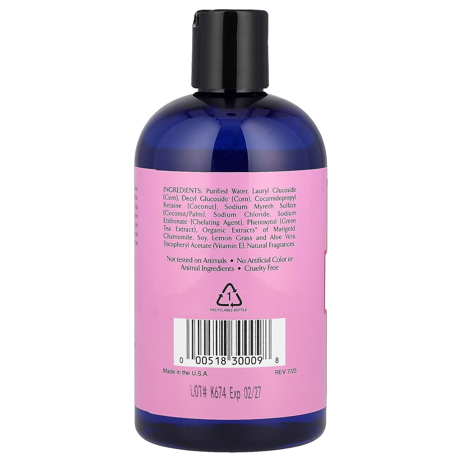 Rainbow Research Lavender & Chamomile Bubble Bath - 12 Oz