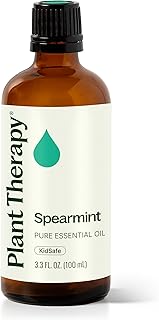 Plant Therapy Spearmint Essential Oil 100 mL (3.3 oz) 100% Pure, Undiluted, Digestive Health, Fresh Scent, Tension Relief