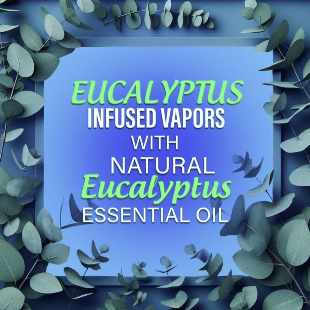 Equate Vapor Shower Tablet, Soothing Vapors with Eucalyptus and Menthol, Non-Medicated, 5 Count, 2 Pack
