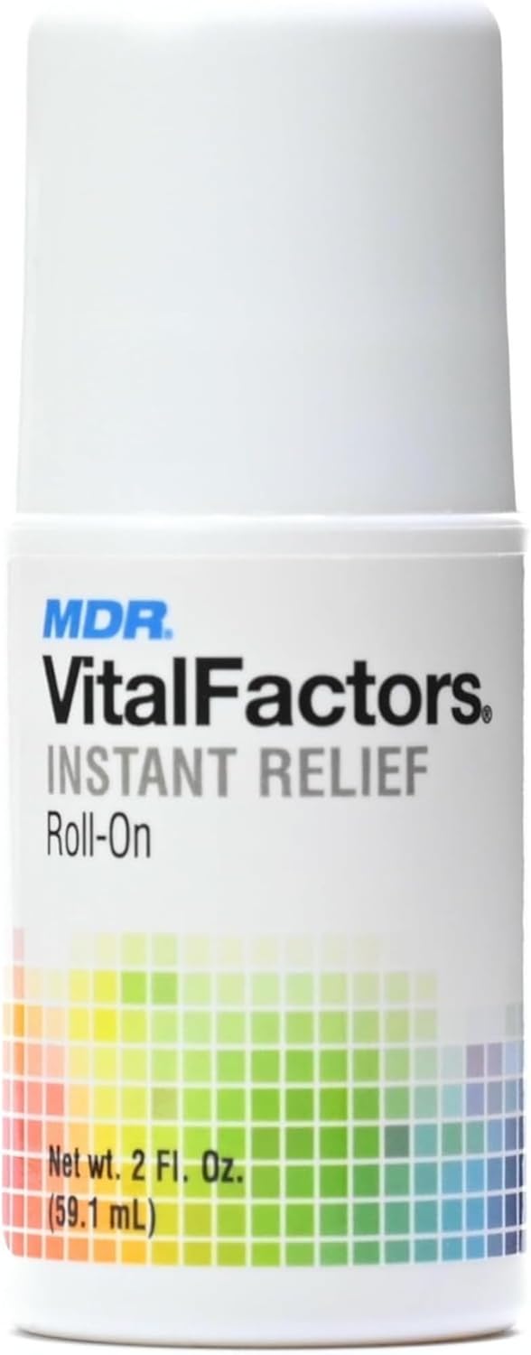 MDR Roll-On Relief – Fast-Acting Muscle & Joint Comfort with Menthol & Essential Oils – Doctor Formulated Cooling-to-Warming Formula – Made in USA – Travel Size 2 fl oz
