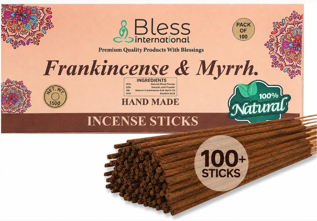 Bless Organic Frankincense & Myrrh Incense Sticks