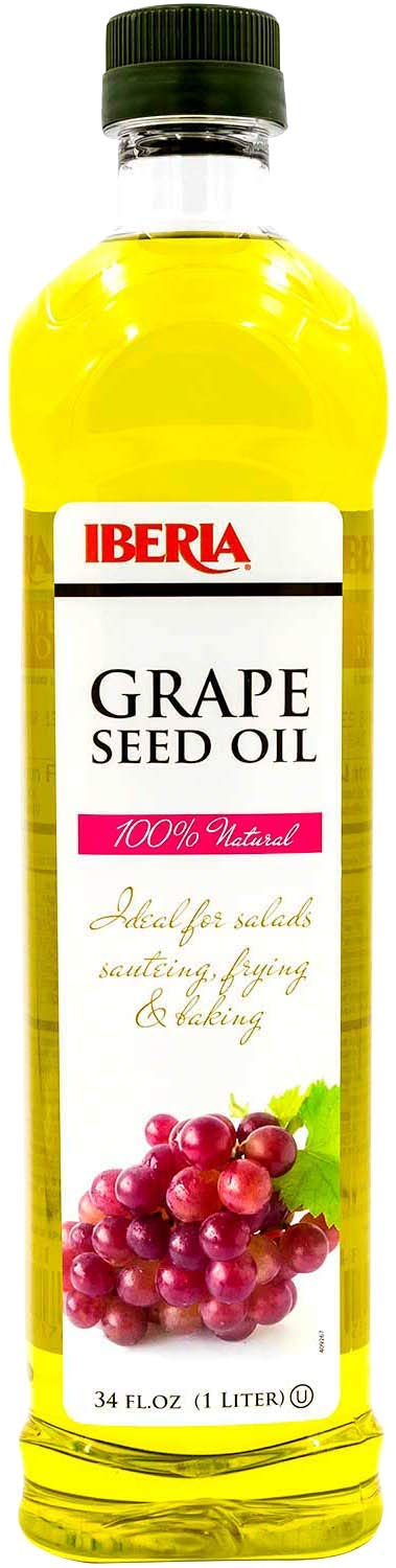 Iberia All Natural Grapeseed Oil, 34 fl. oz.