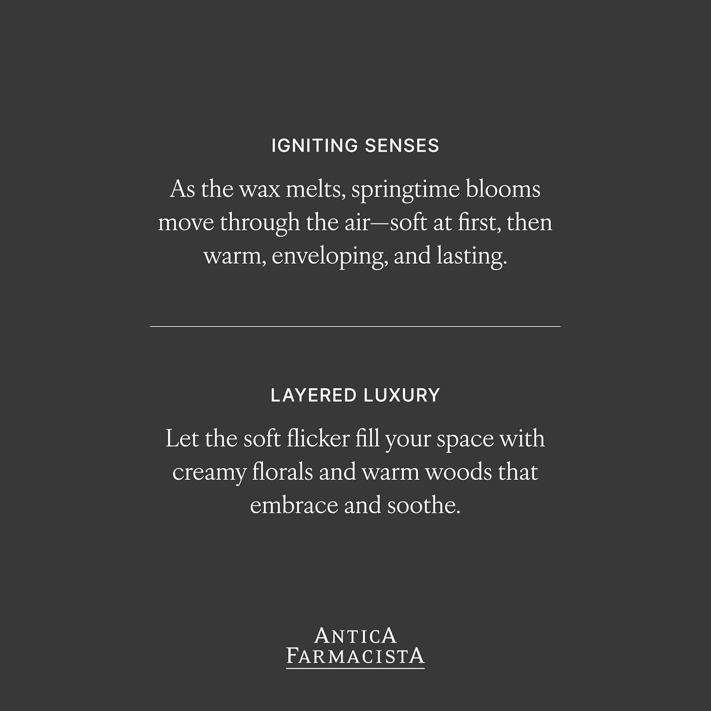Antica Farmacista Luxury Scent Candle - Decorative Home Candle - Long-Lasting & Premium Scented - Luxury Gift - Magnolia Bloom, 9 oz