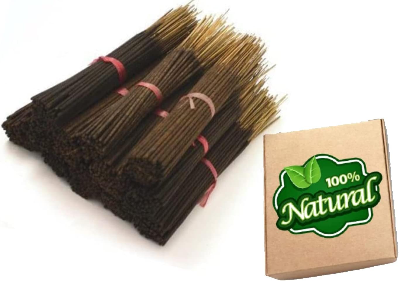Yajna-Sandalwood-Incense-Sticks 100%-Natural-Handmade-Hand-Dipped-Incense-Sticks Organic-Chemicals-Free For-Purification-Relaxation-Positivity-Yoga-Meditation The-Best-Woods-Scent (500 Sticks (750GM))