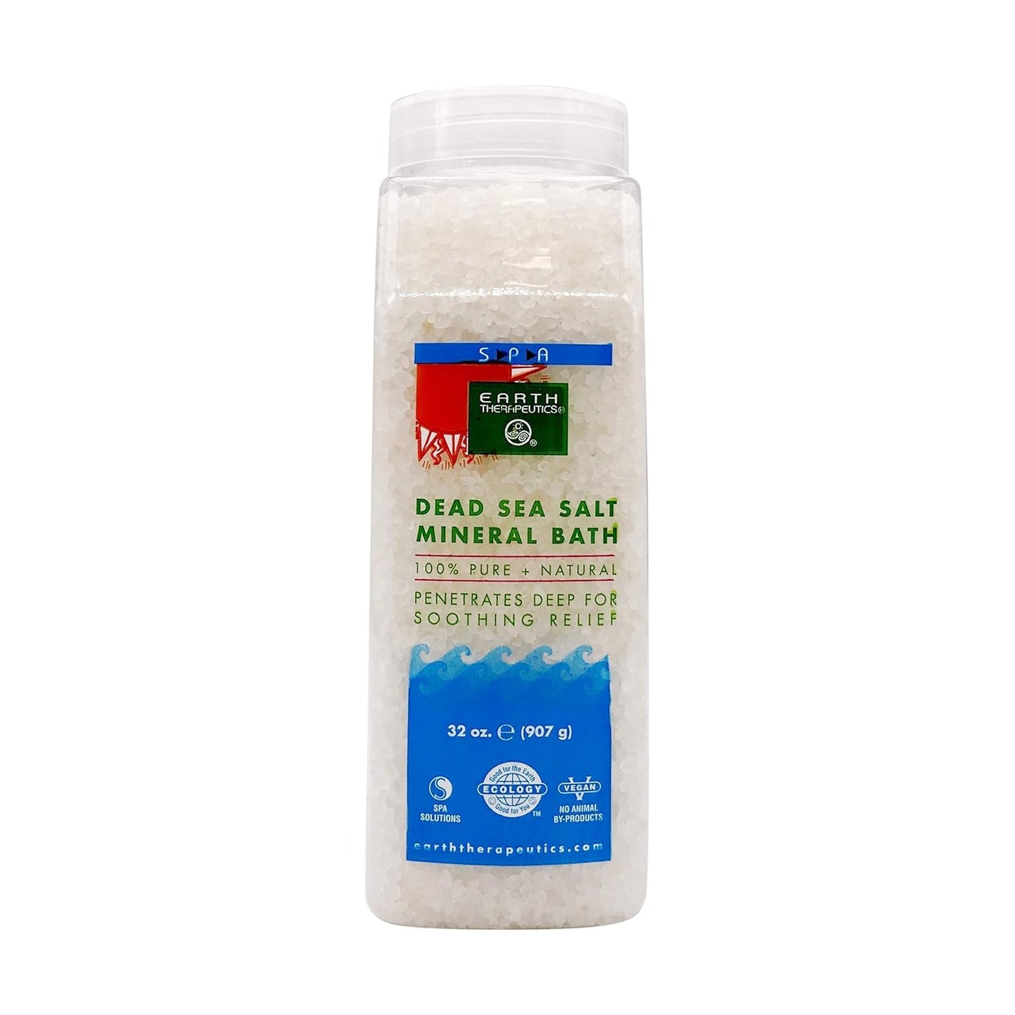 Earth Therapeutics Dead Sea Salt Mineral Bath, 32 Ounce