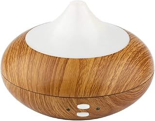 Essential Oil Diffuser, Wood Design Aromatherapy Diffuser Ultrasonic Cool Mist Humidifier with Color LED Lights Changing and Auto Shut-off for Bedroom Office Home Baby Room Yoga