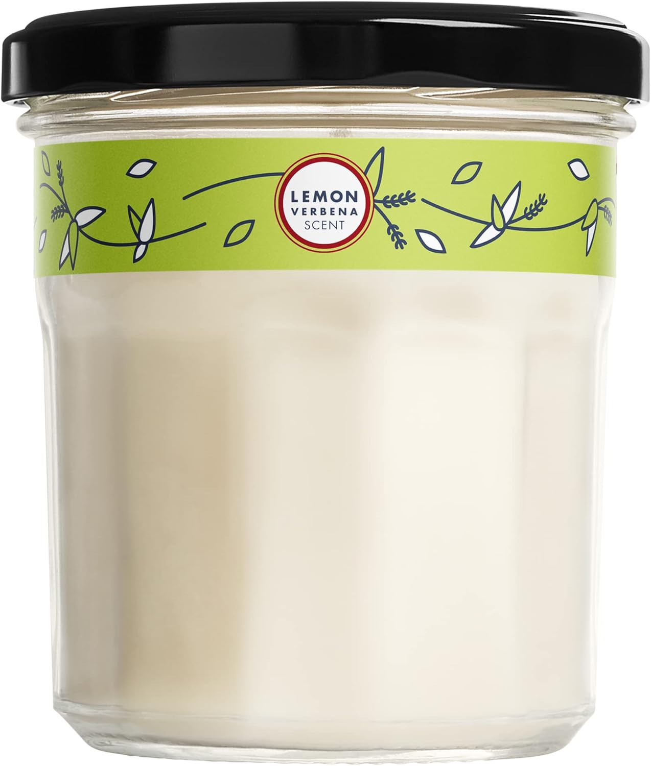 MRS. MEYER'S CLEAN DAY Scented Soy Aromatherapy Candle, 35 Hour Burn Time, Made with Soy Wax, Lemon Verbena, 7.2 oz
