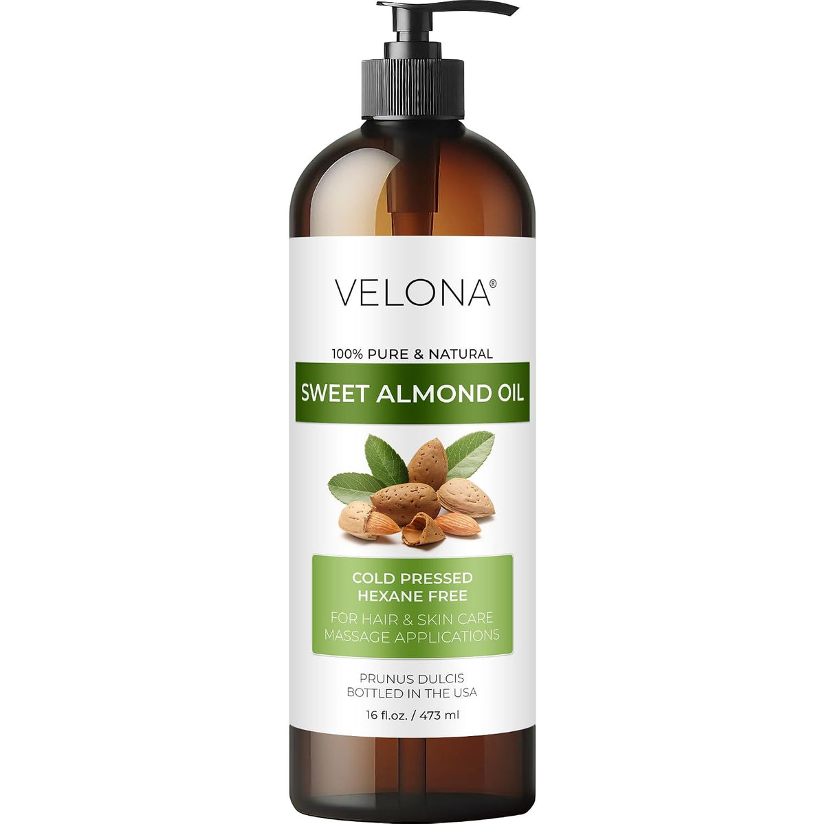 velona Sweet Almond Oil - 16 Fl Oz