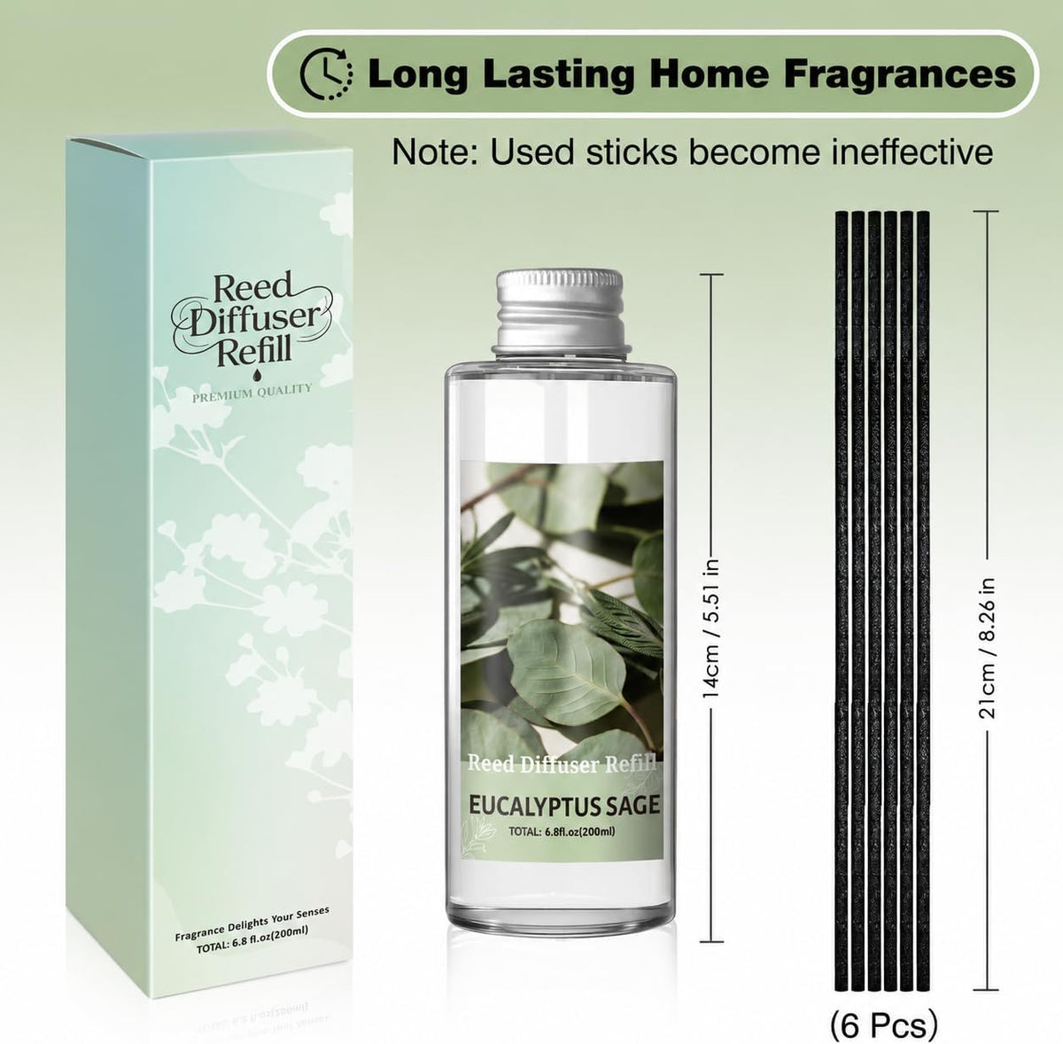 SCENTORINI Reed Diffuser Oil Refill Set