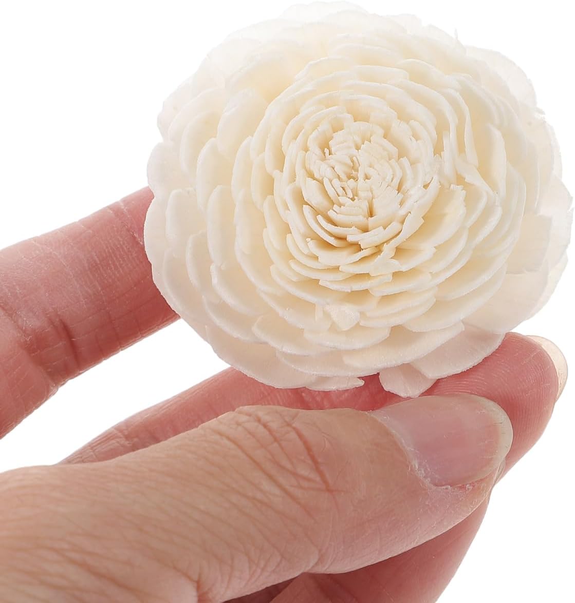 PRETYZOOM Fire-Free Aromatherapy Rattan Sticks 3Pcs Reed Diffuser Replacement with Dried Flower Craft for Home Fragrance and Decoration 7.87 Inch