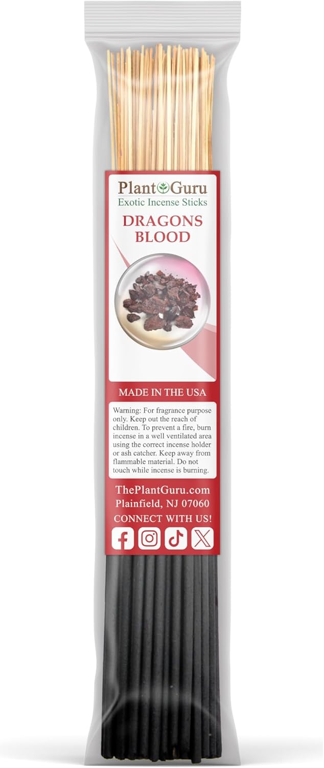 Top 5 Incense Sticks Variety Set Bulk 500 Pack - 11" Sticks, 5 Bundles of 100 Sticks Per Bundle - Dragons Blood, Frankincense and Myrrh, Lavender, Nag Champa, and Sandalwood.