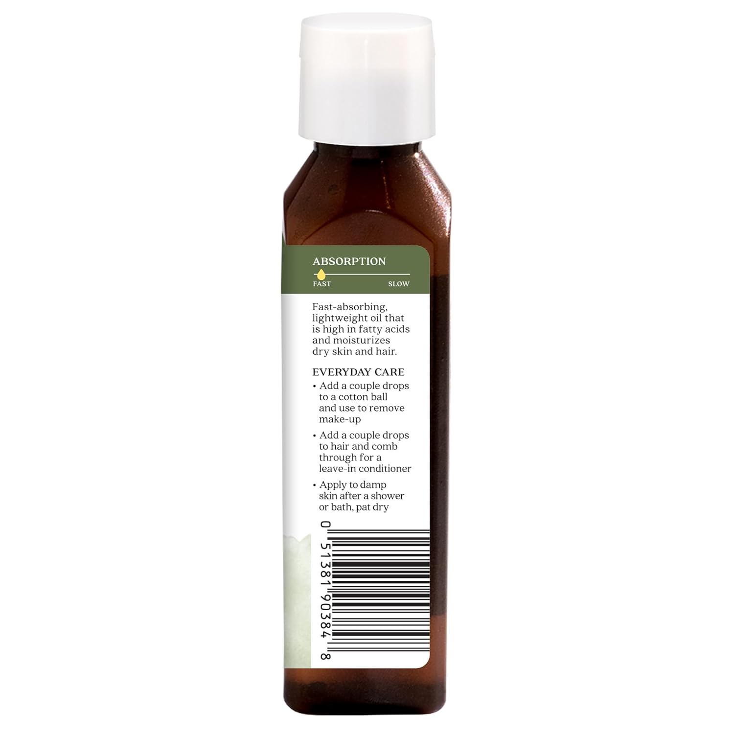 Aura Cacia Certified Organic Fractionated Coconut Oil | 4 fl. oz.