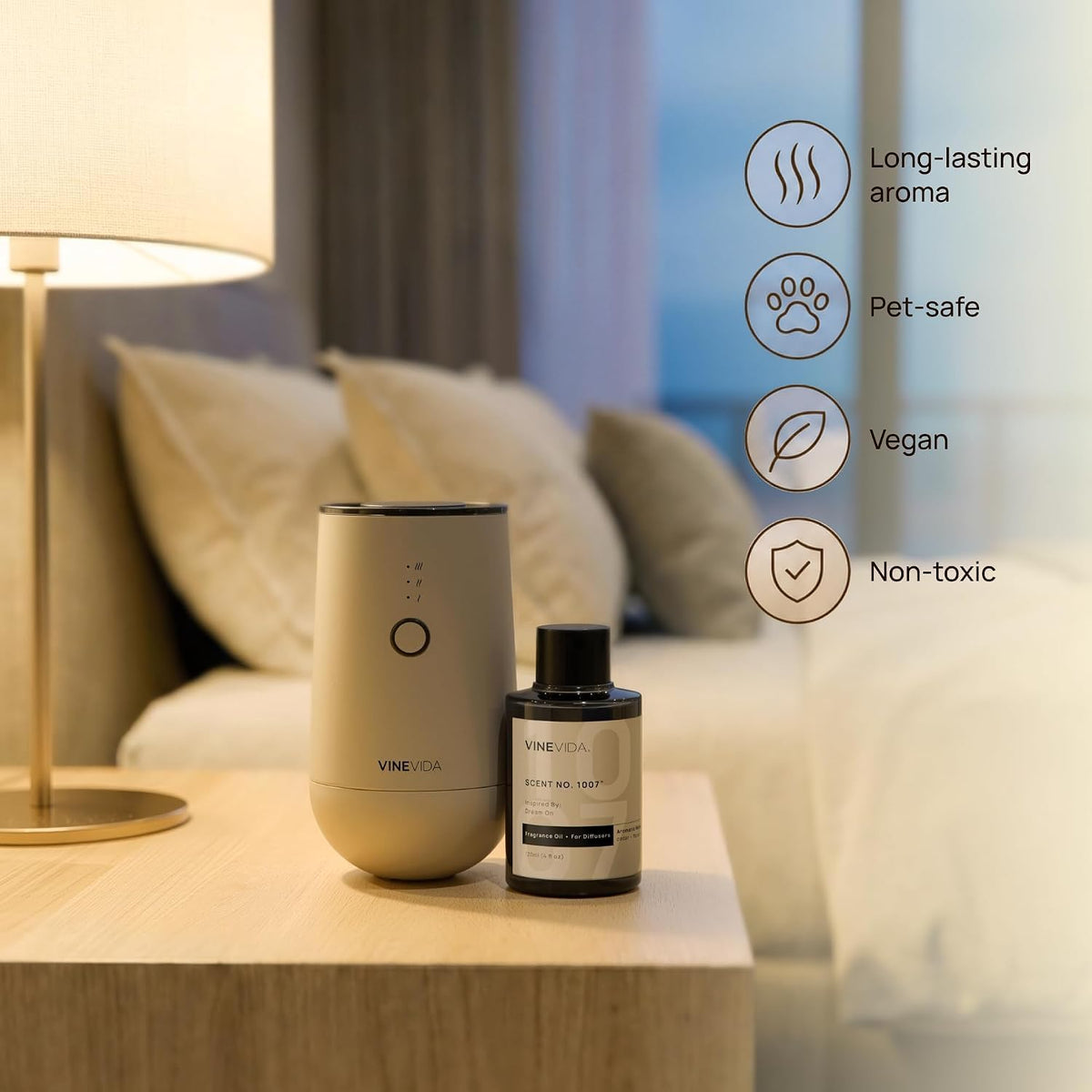 VINEVIDA (4oz) Hotel Diffuser Oil - Home Luxury Scents