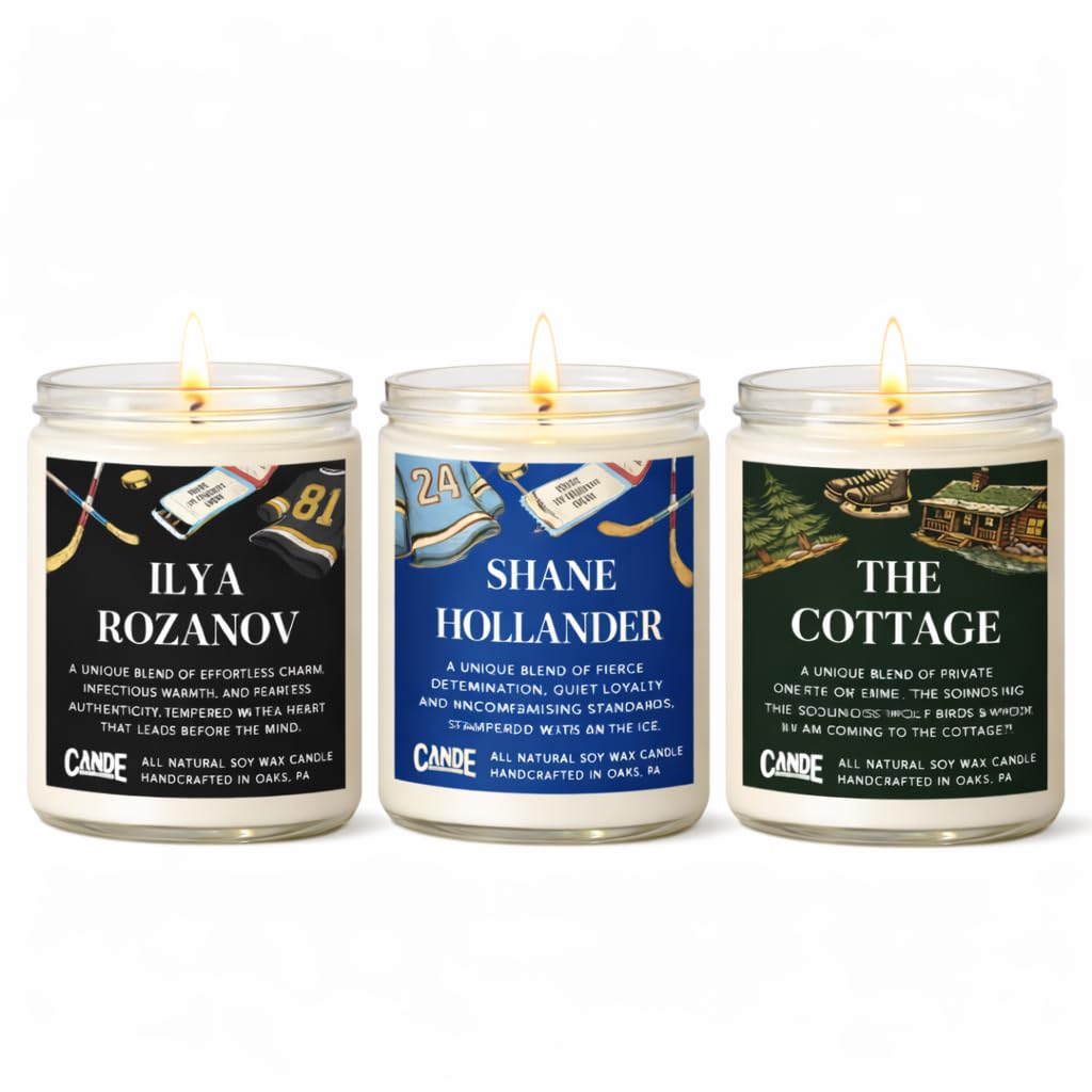 C&E Heated Rivalry Candle Gift Set - 3 Pack