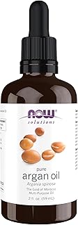 NOW Solutions Pure Argan Oil, 100% Pure, "Gold of Morocco" Multi-Purpose Oil, 2-Ounce