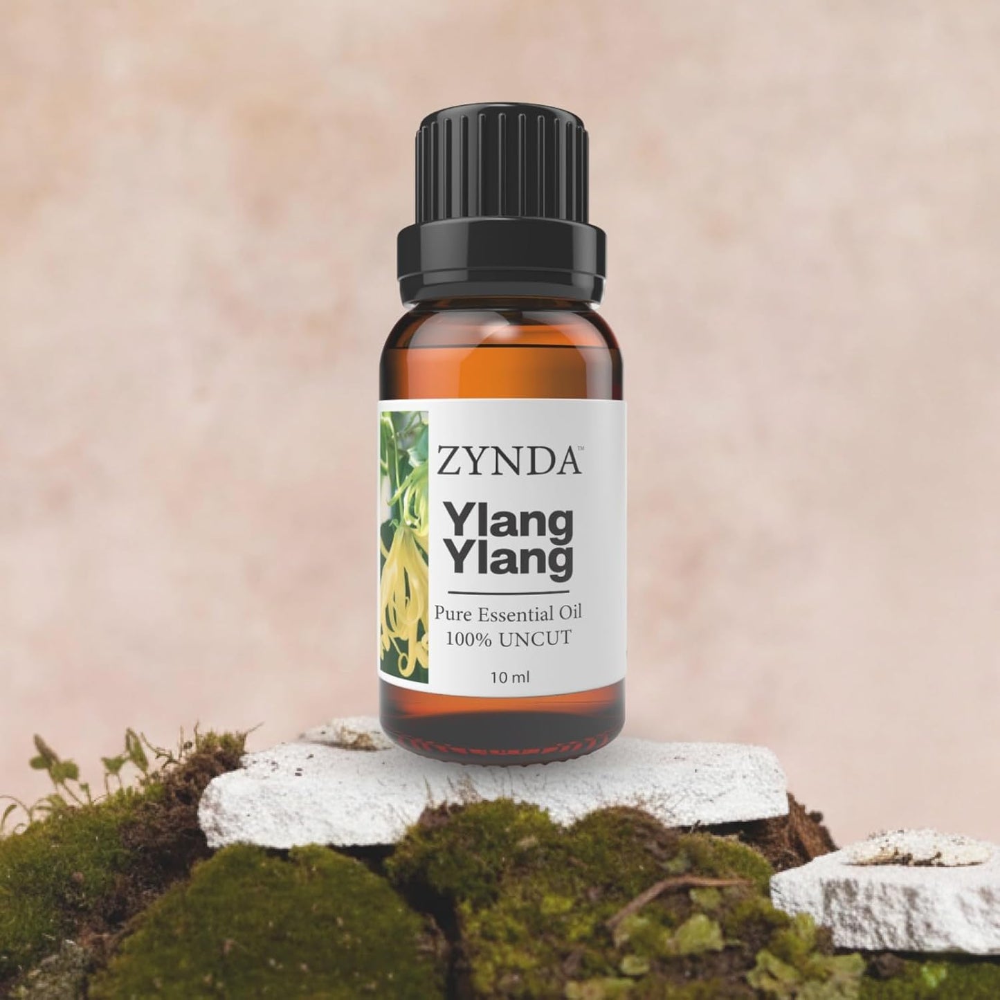 Ylang-Ylang Essential Oil – 100% Pure & Natural | Premium Ylang Ylang Oil for Diffuser & Skin | Uncut • Raw • Very Potent Floral Aromatherapy Essential Oils for Relaxation & Self-Care - 10ML