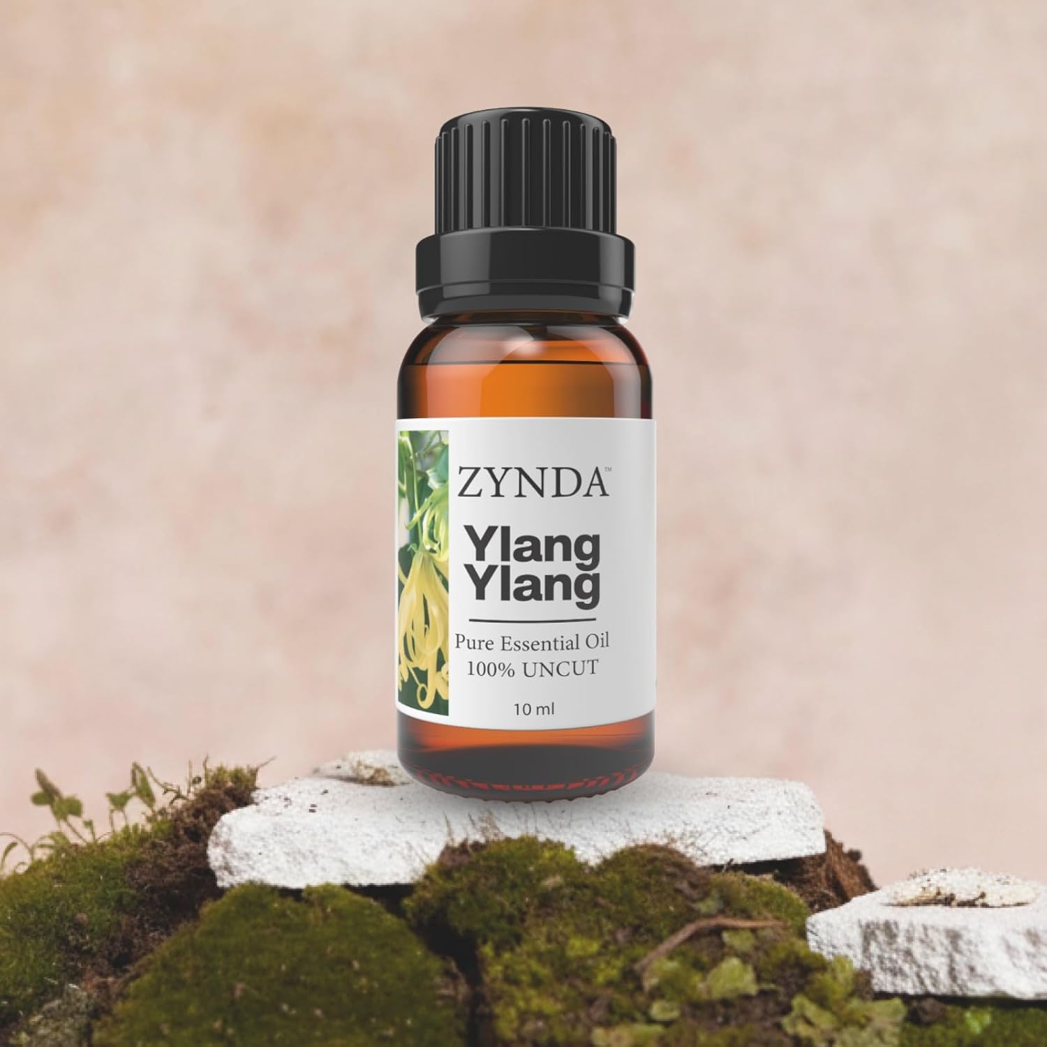 Ylang-Ylang Essential Oil – 100% Pure & Natural | Premium Ylang Ylang Oil for Diffuser & Skin | Uncut • Raw • Very Potent Floral Aromatherapy Essential Oils for Relaxation & Self-Care - 10ML