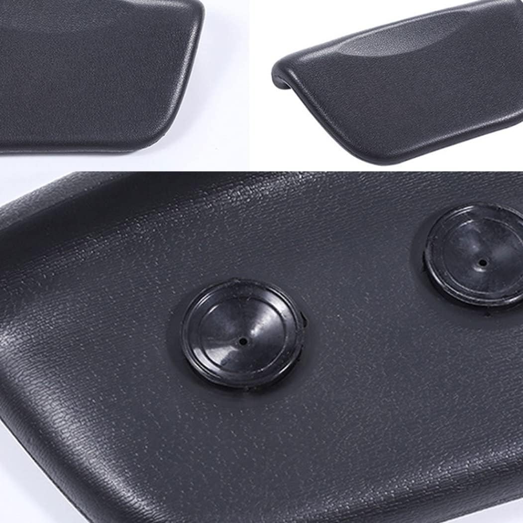 1PC Bath Pillow PU Leather Bath Spa Cushion Bathtub Ergonomic Head Neck Rest Support for Home Hot Tub Black