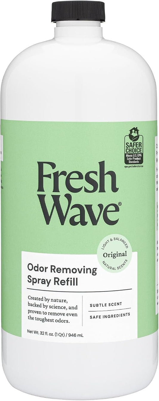 Fresh Wave Odor Eliminator Spray Refill, Room &amp; Fabric, 32 oz, Original