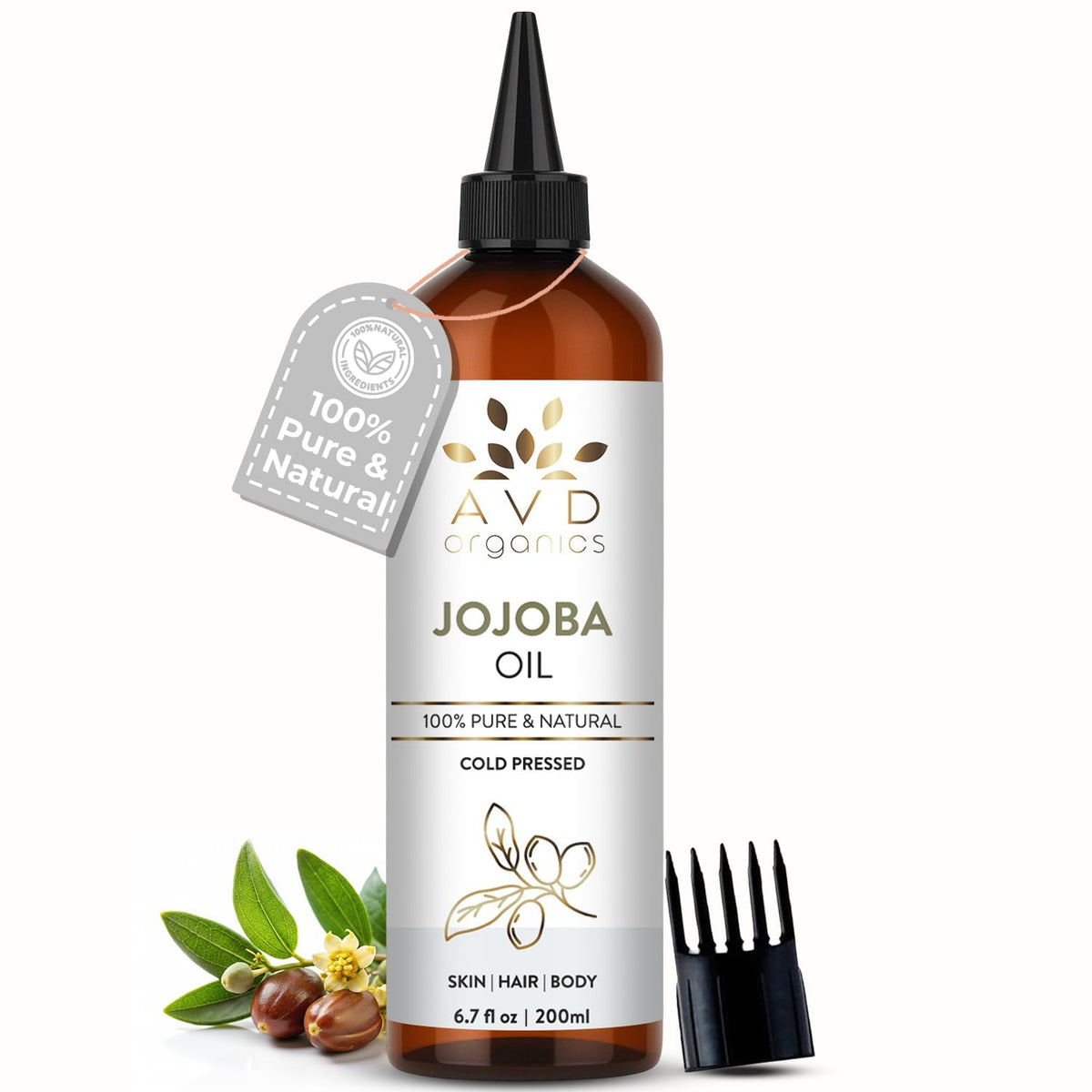 AVD ORGANICS Jojoba Oil for Skin
