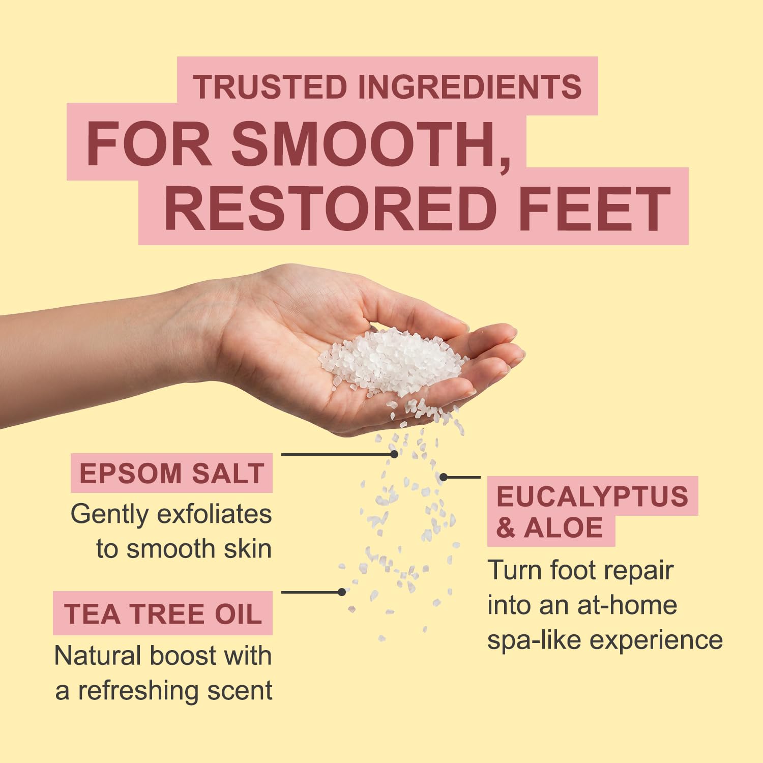 Kerasal Foot Therapy Soak, Foot Soak for Achy, Tired and Dry Feet, 2 lbs