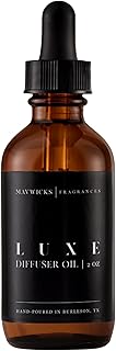 Mavwicks Fragrances Diffuser Oil (Luxe) – 2oz Premium Essential Oil Blend for Aromatherapy Diffusers, Long-Lasting Luxury Home Fragrance for Living Room, Bedroom, Office, Bathroom & Hotel