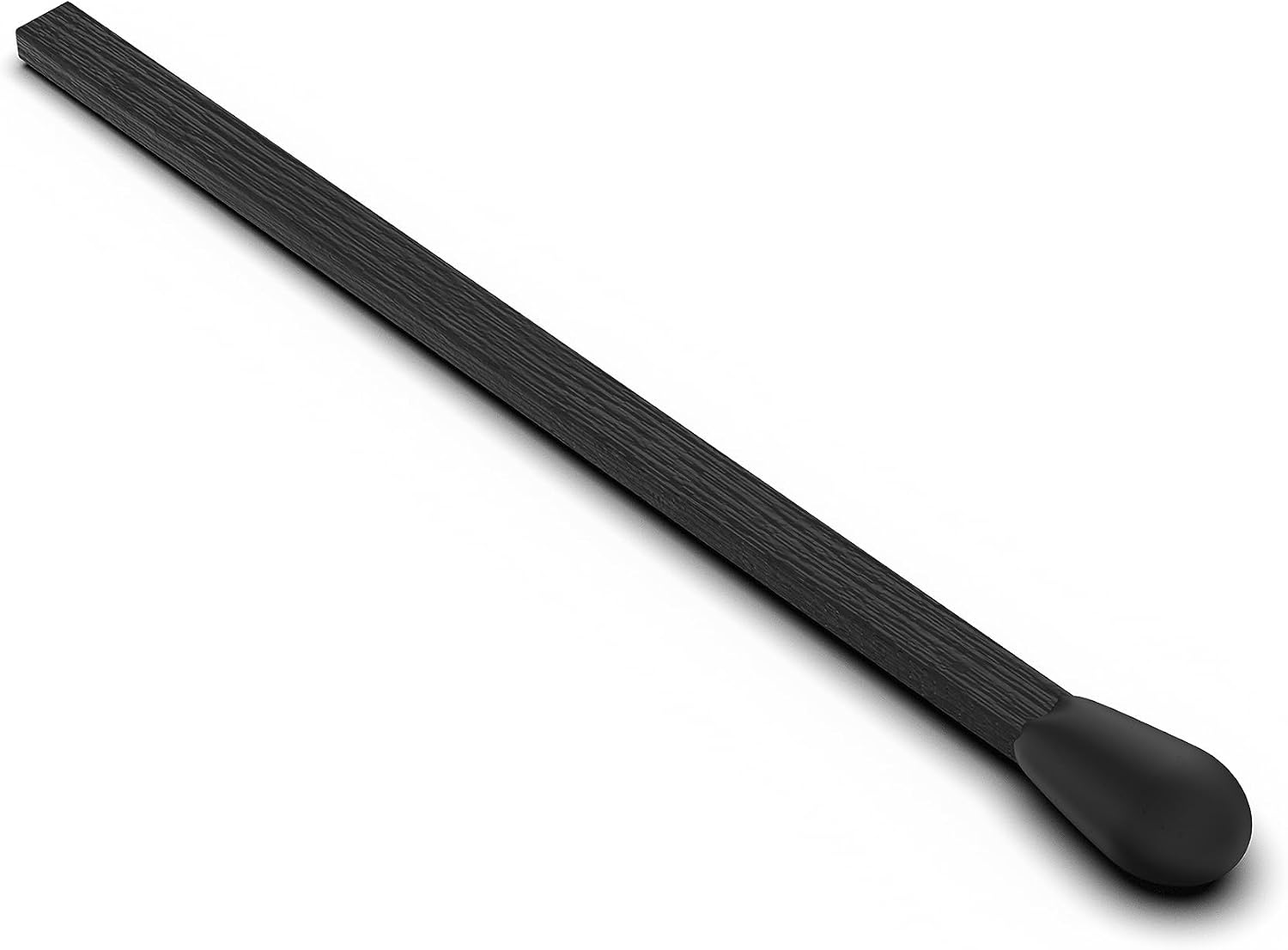 100 Count 4-Inch Black Tip Matches + Striker: Rustic Charm Fancy Matches - Wooden Artisan Matchsticks for Decorative Cloche Jars, Fireplaces, and BBQ
