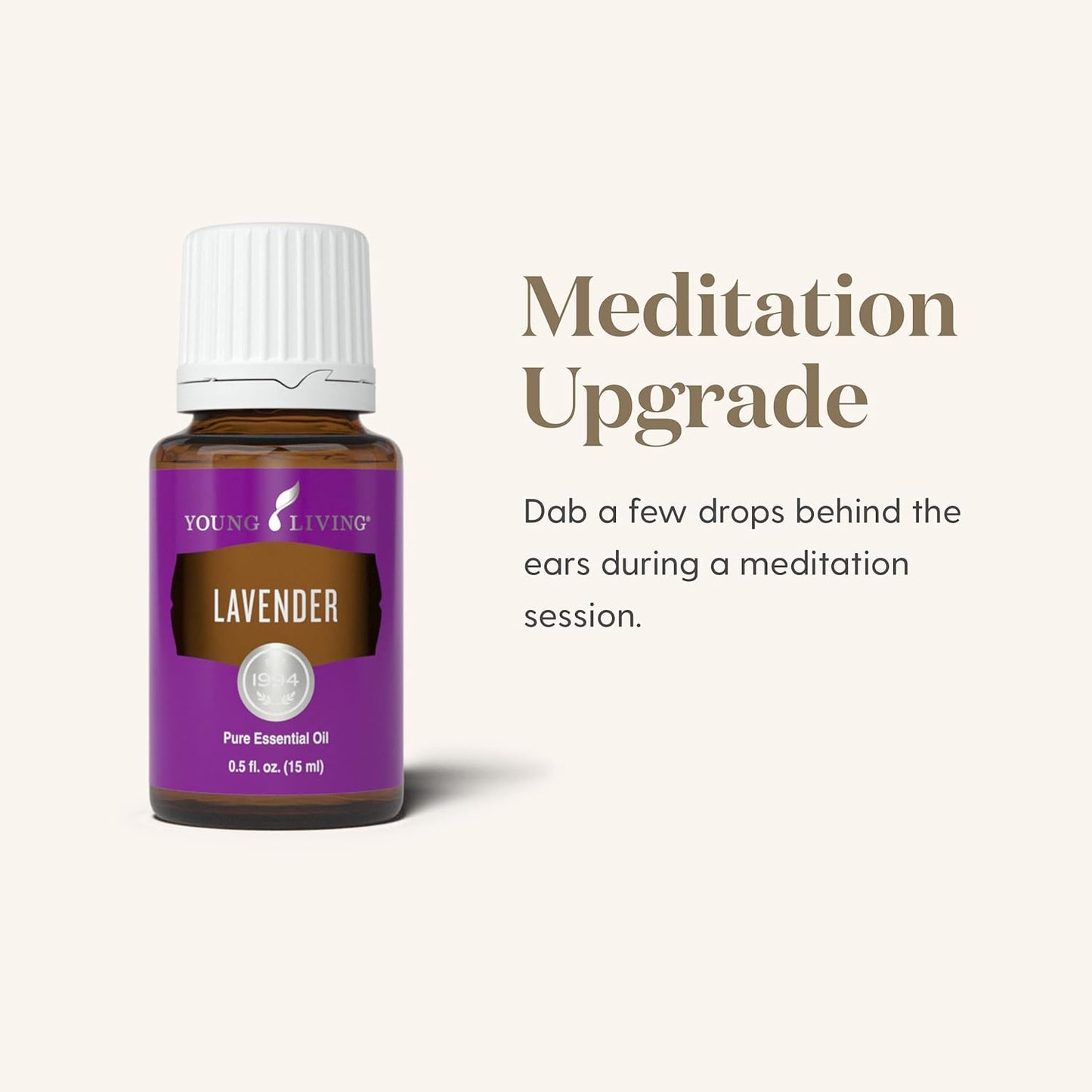 Lavender Essential Oil by Young Living, 15 Milliliters, Topical and Aromatic Use