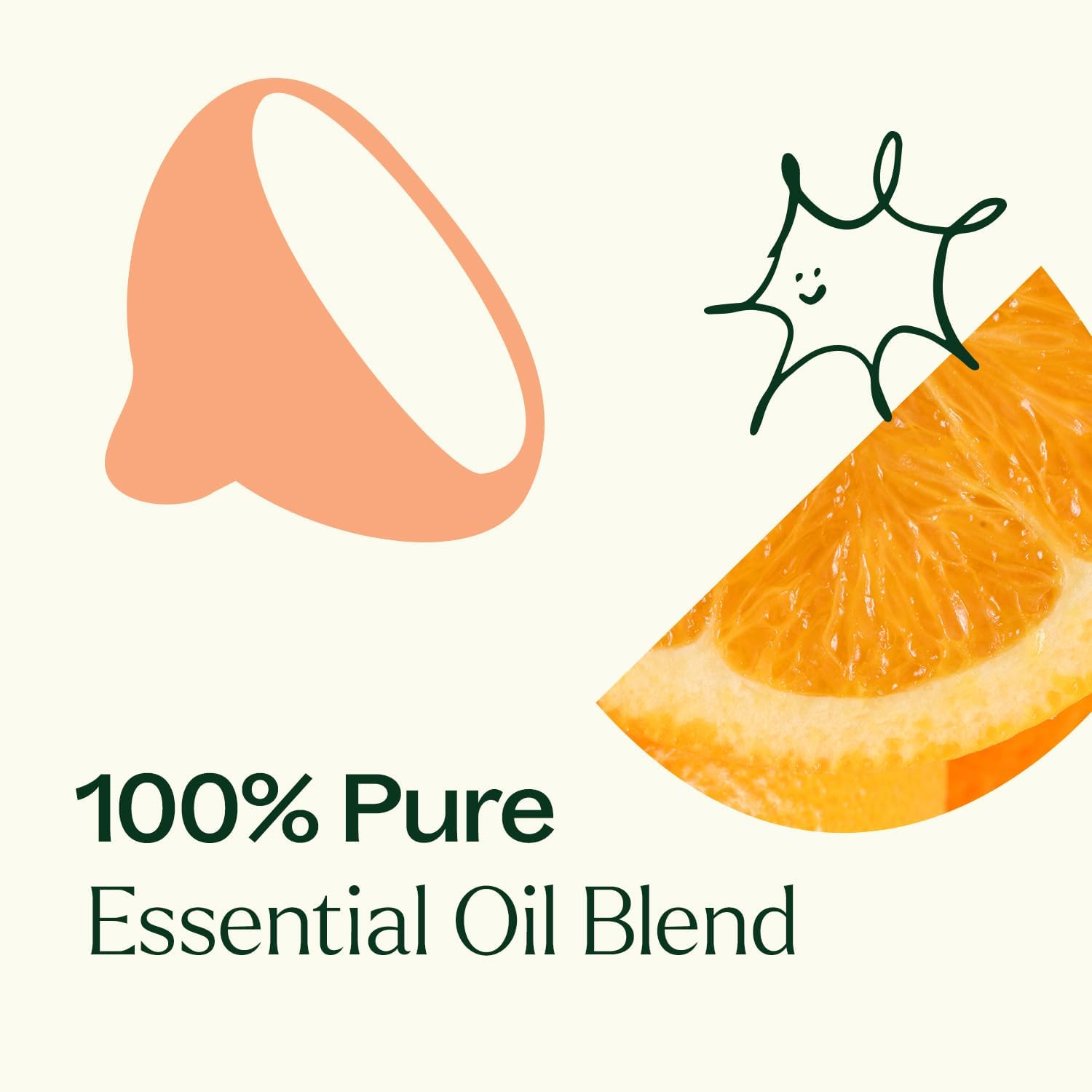 Plant Therapy Orange Cream Summer Essential Oil Blend 10 mL (1/3 oz) Feel-Good Citrus Sweetness, Uplifting & Cheerful, Evokes Nostalgic Summer Treat Memories