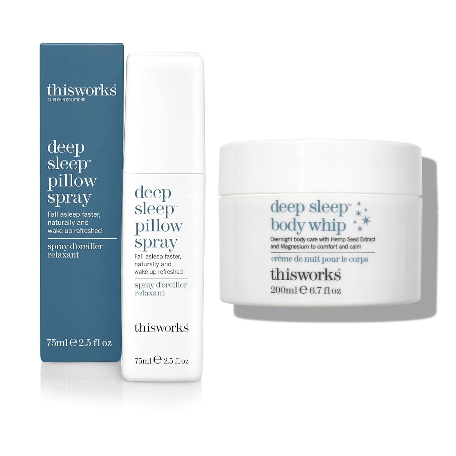 THISWORKS Deep Sleep Pillow Spray & Deep Sleep Body Whip Butter