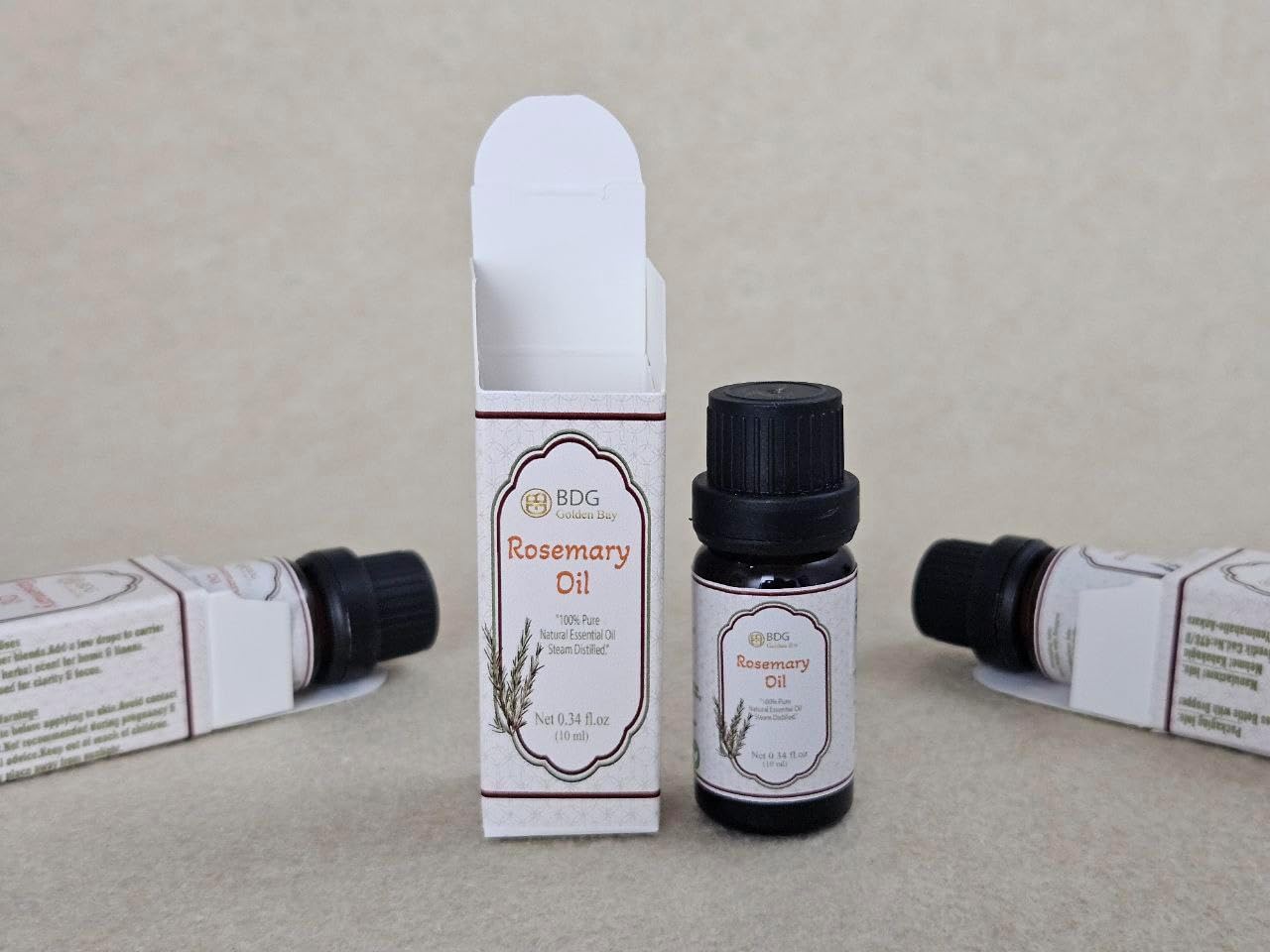 Premium Rosemary (Rosmarinus officinalis) 10 ml Essential Oil, 100% Pure, Therapeutic‑Grade, Aromatherapy, Hair & Scalp, Skin & DIY Uses