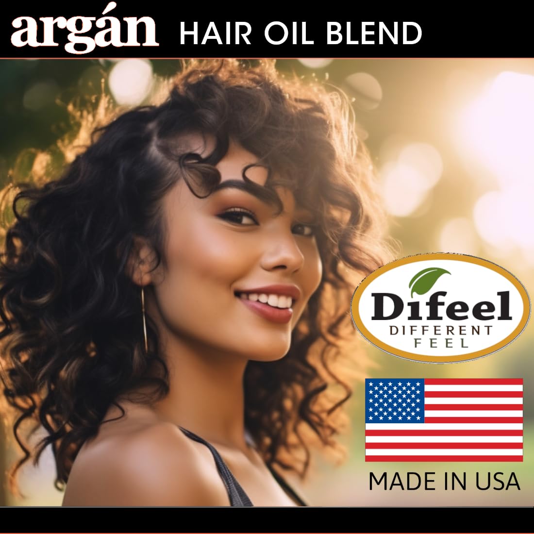 Difeel Argan Hair Oil Blend 7.1 Ounce (PACK OF 2)