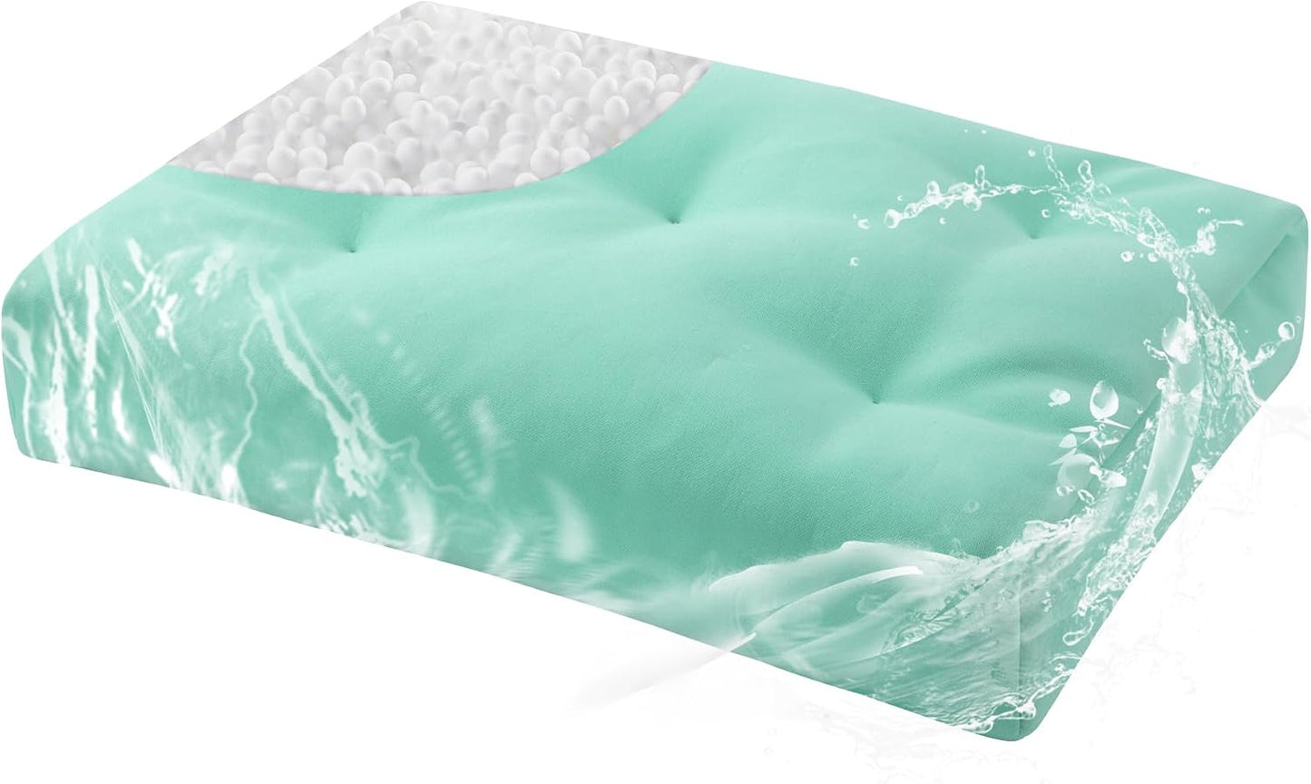 MABOZOO Bath Seat Pillow for Bathtub, Bathtub Seat Cushion For Tub with Non-Slip Suction Cups, Spa Pillow Shower Seat Cushion Bath Tub Cushion For Soaking Tub in Bathroom