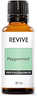 Peppermint Essential Oil 30mL by Revive Essential Oils - 100% Pure Therapeutic Grade, for Diffuser, Humidifier, Massage, Aromatherapy, Skin & Hair Care