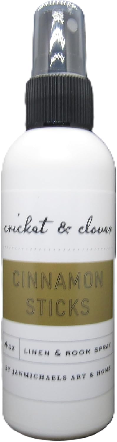 Linen and Potpourri Room Spray – Cinnamon Stick | 4 oz Bottle | Warm Blend of Cinnamon, Clove, Nutmeg, Vanilla & Tonka